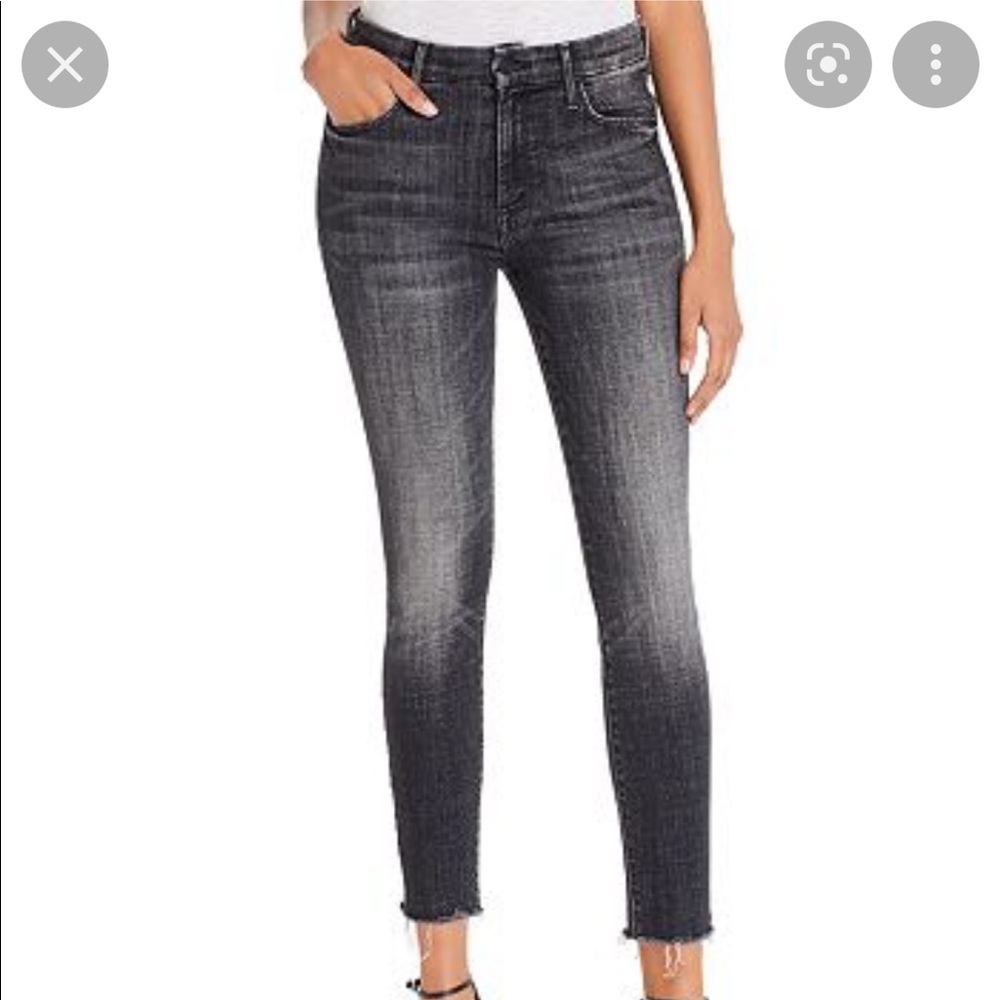 Mother Denim The Looker Ankle Fray Jeans